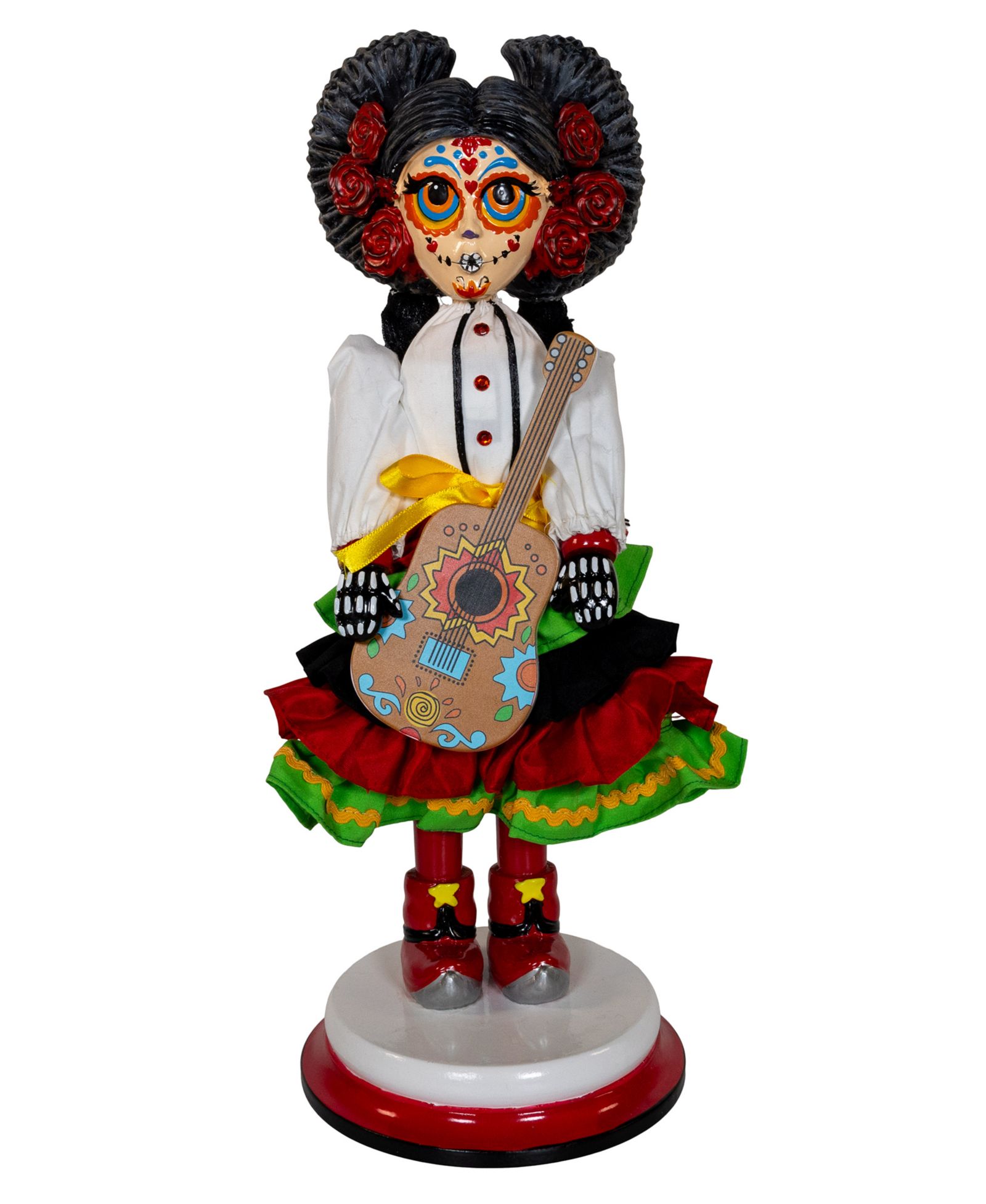 Декоративная фигурка Kurt Adler 16-Inch Hollywood Day Of The Dead Girl Nutcracker