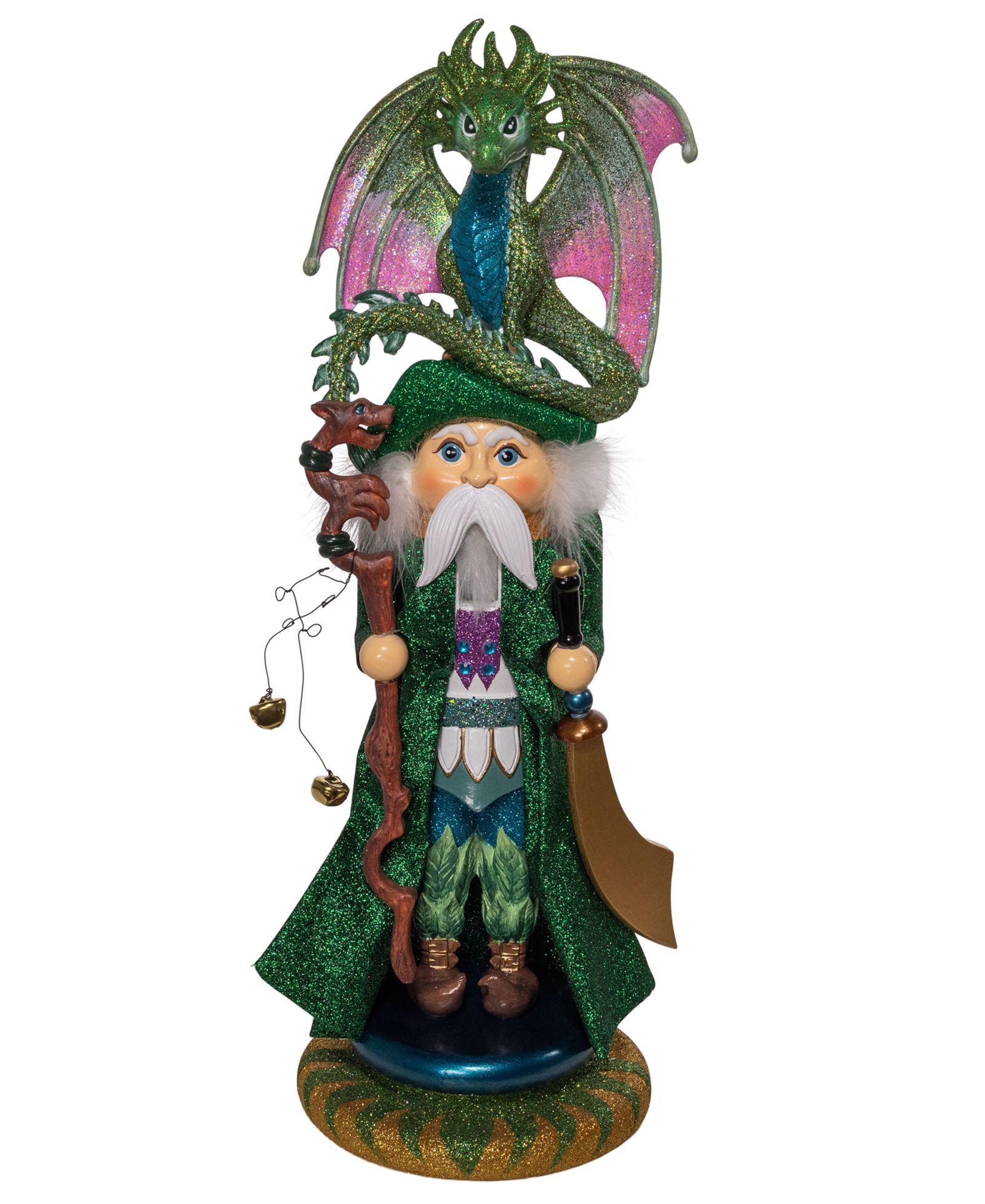 Надувной Щелкунчик Kurt Adler 18-Inch Hollywood Wizard with Dragon