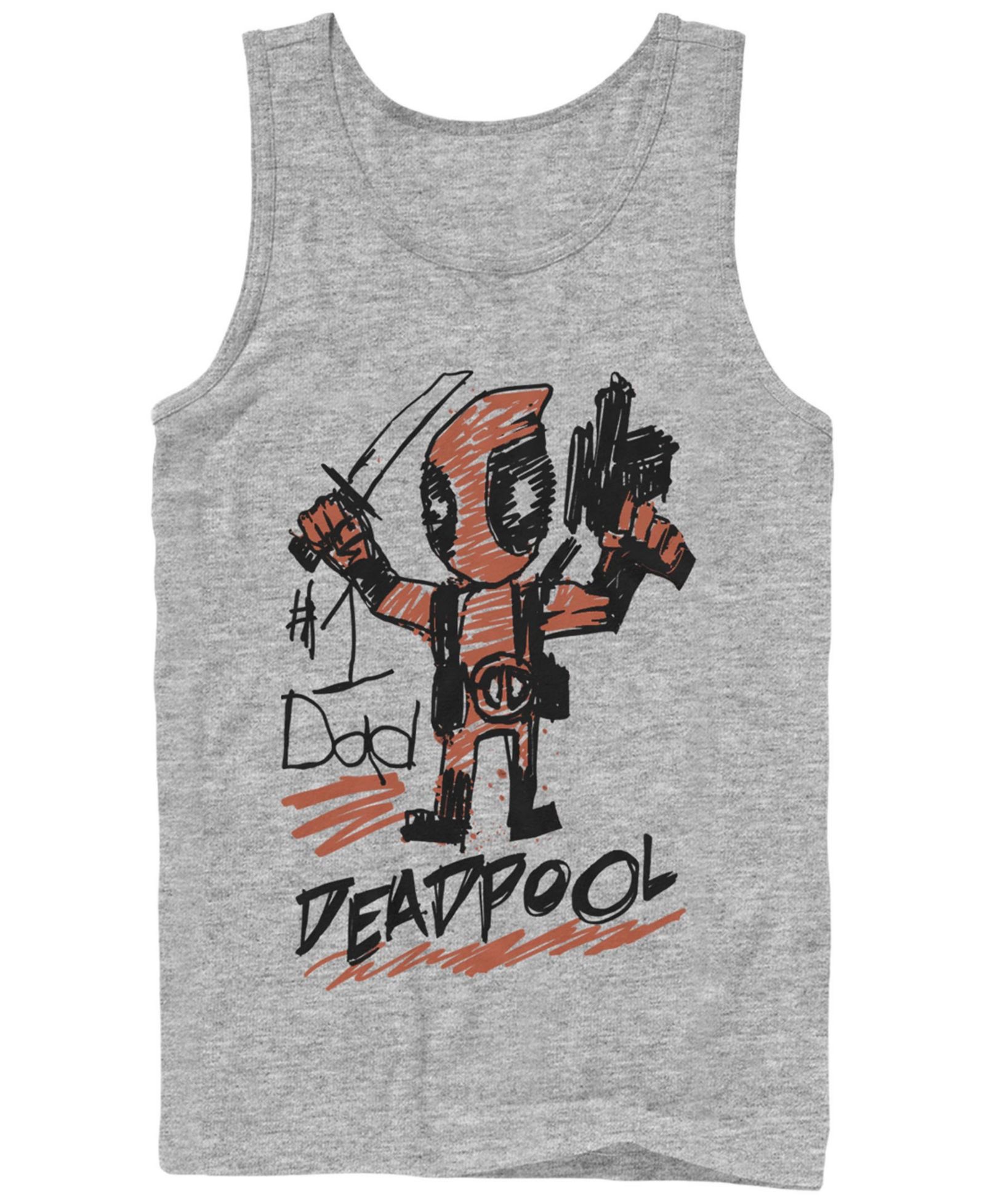 Fifth Sun Мужская майка Deadpool Dad
