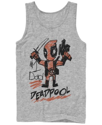 Fifth Sun Мужская майка Deadpool Dad
