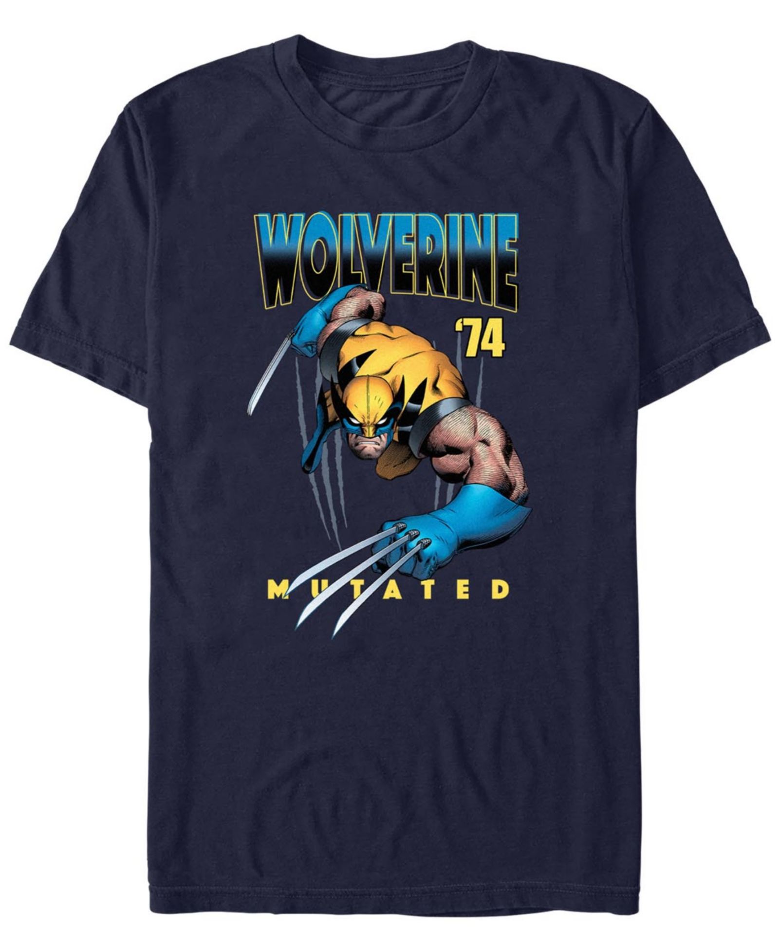 Fifth Sun Men's Wolverine All Mutated Short Sleeve T-Shirt
