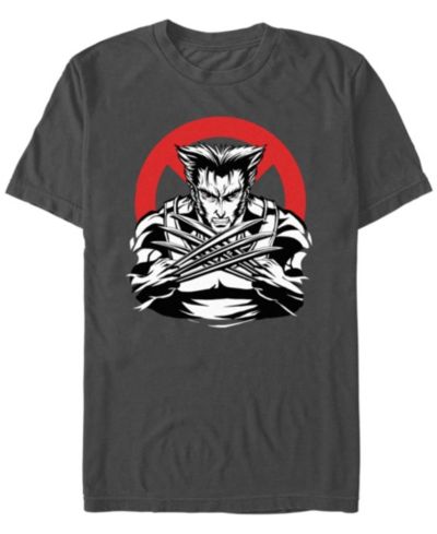 Fifth Sun Men's Marvel X-Men Wolverine Anime Short Sleeve T-Shirt