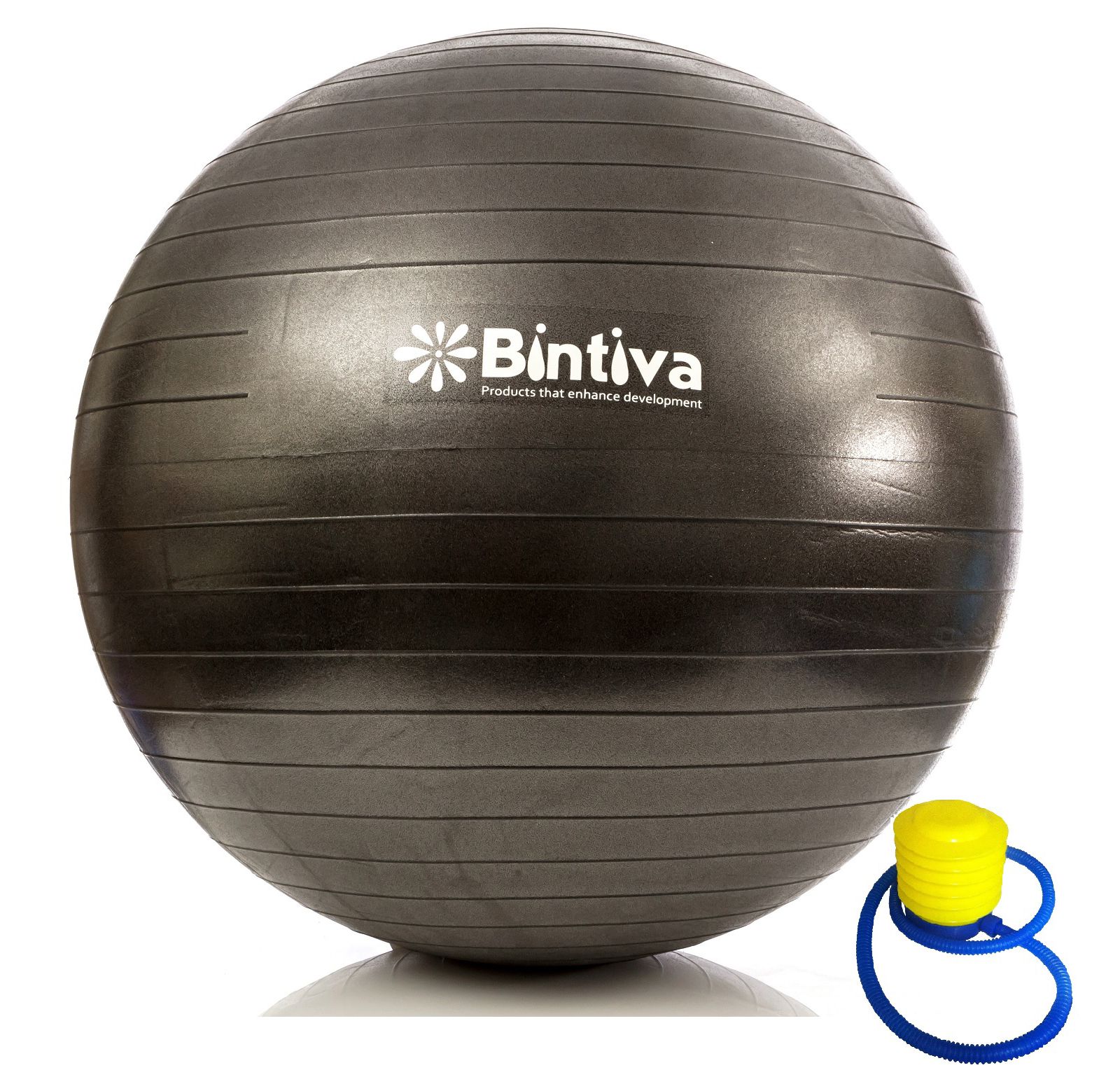 Фитбол Bintiva Anti-Burst Exercise Stability Yoga Ball для фитнеса
