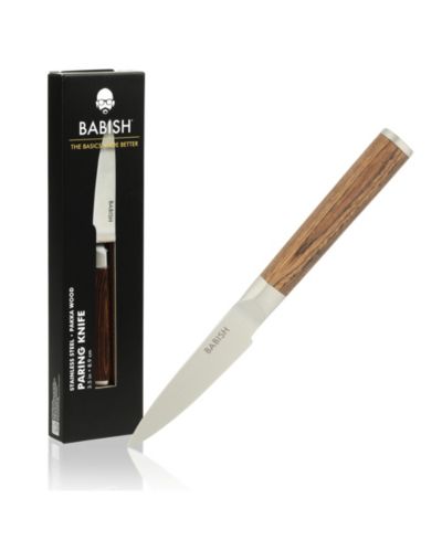 Поварной нож Babish из немецкой нержавеющей стали с деревянной ручкой для очистки и подготовки