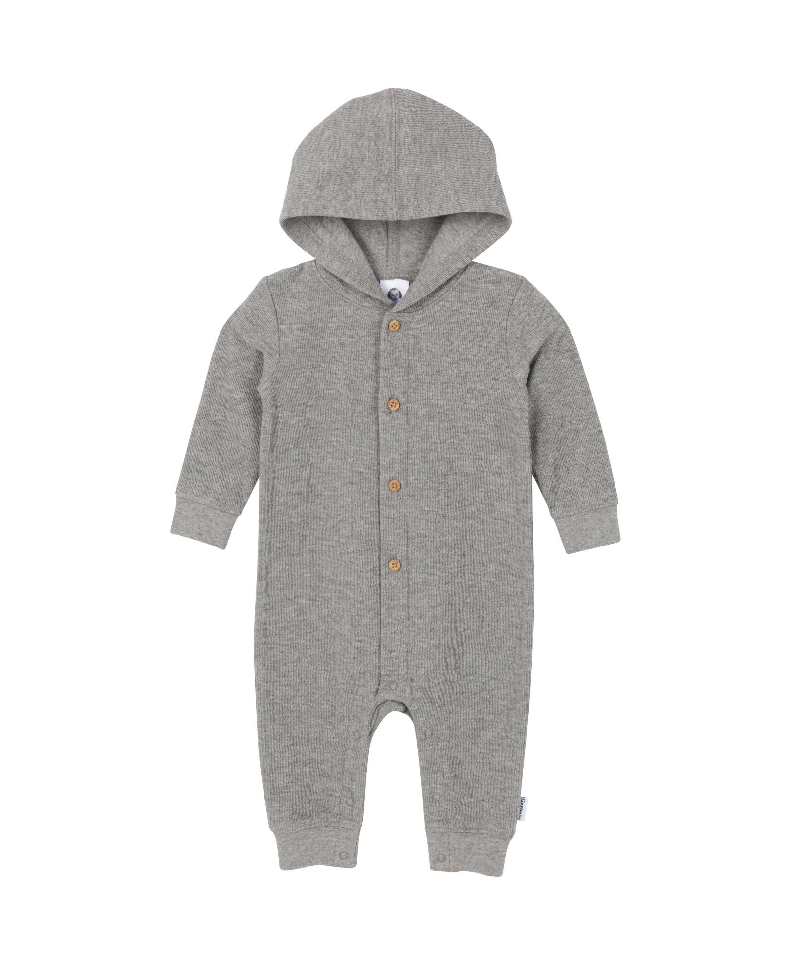 Gerber комбинезон с капюшоном с длинным рукавом для новорожденных мальчиков