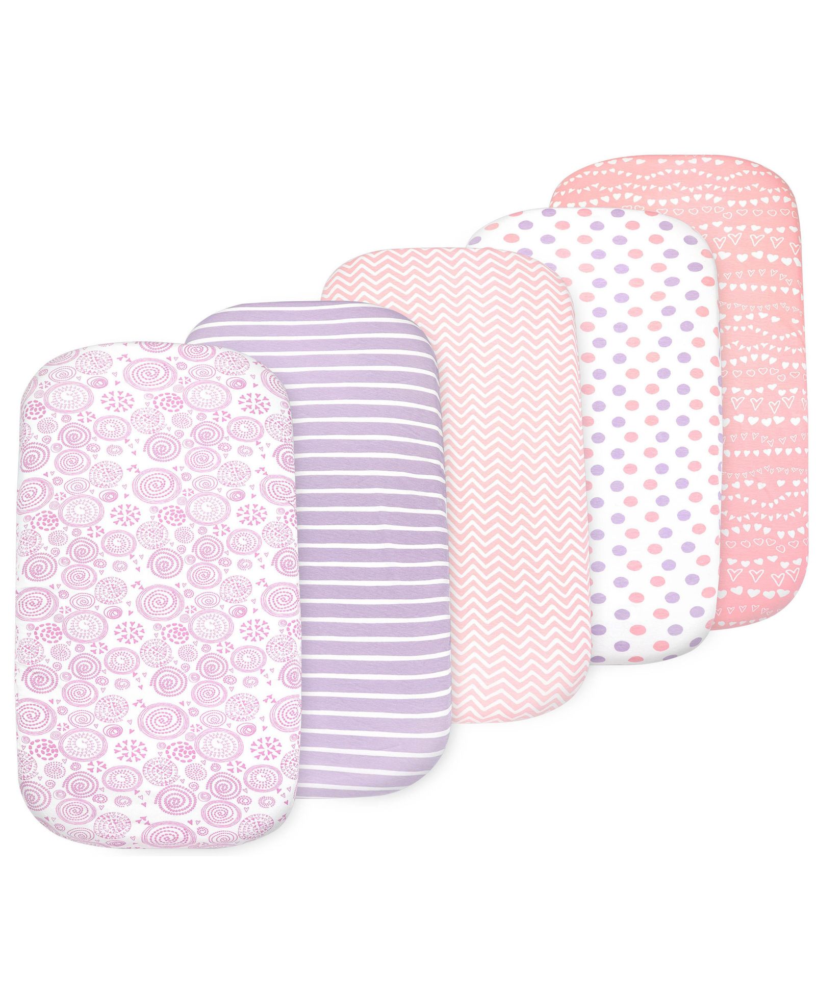Комплект простыней Bublo Baby для младенцев, 5 Pack, Universal Fitted