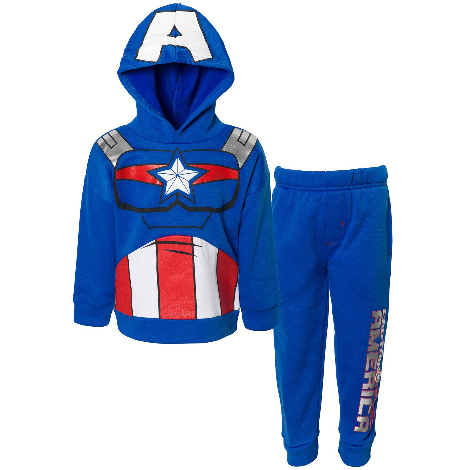 Avengers Boys Marvel Spider-Man Fleece Athletic Pullover Hoodie and Pants Outfit Set