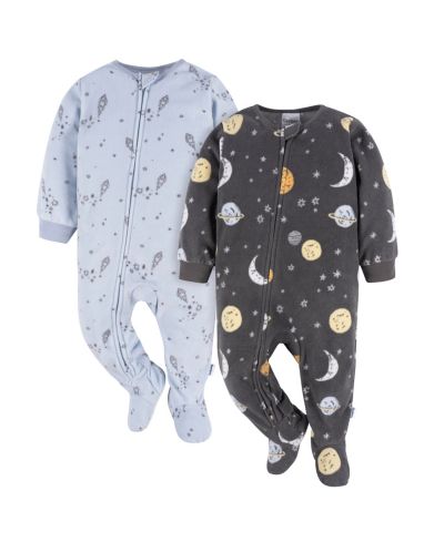 Gerber Детские комбинезоны-слипы, комплект из 2 штук