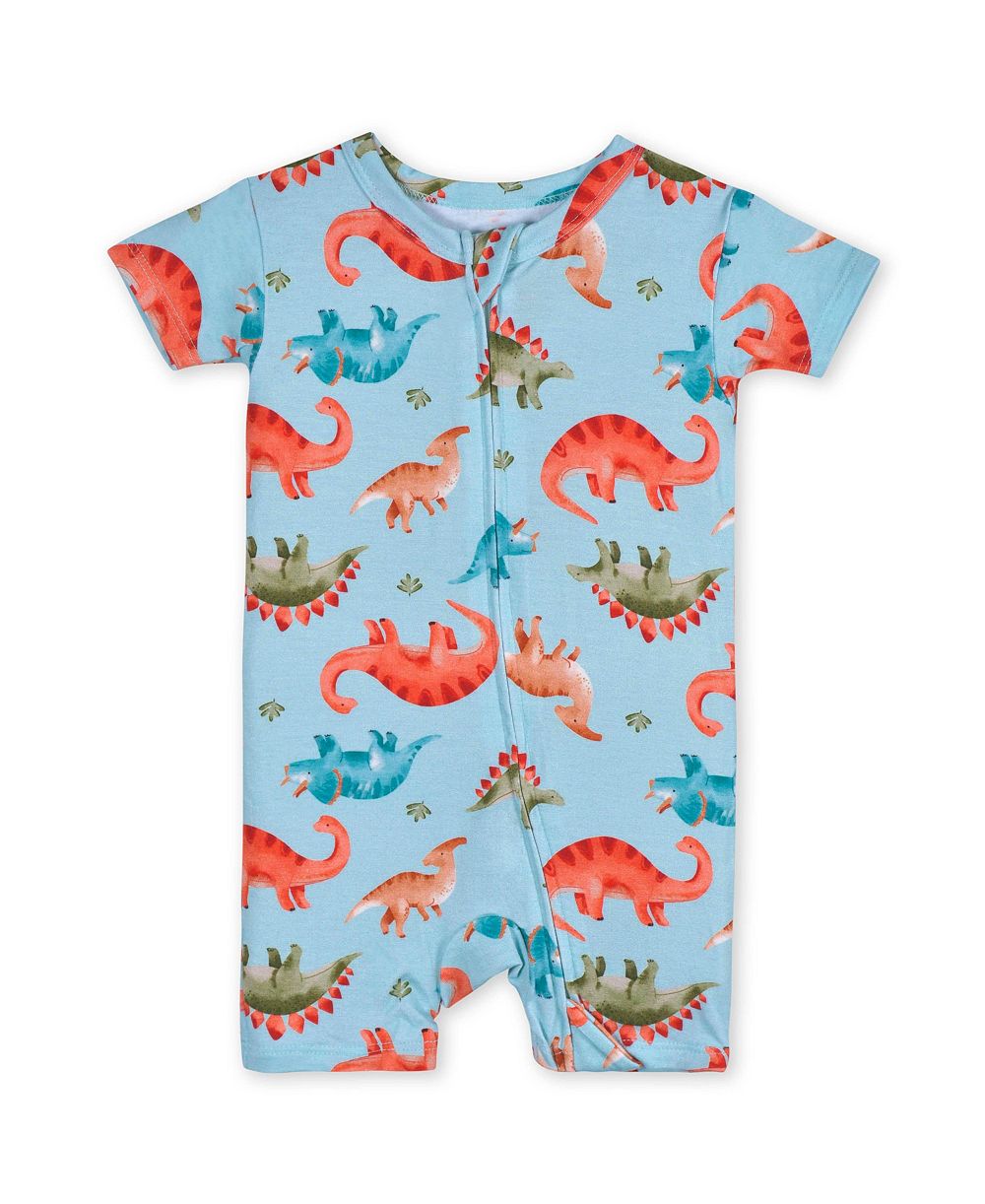 Gerber Baby Boys Buttery Soft Viscose Made from Eucalyptus Snug Fit Romper Pajamas