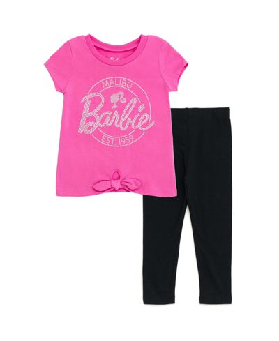 Barbie Toddler Girls 2-Piece T-Shirt and Leggings Set