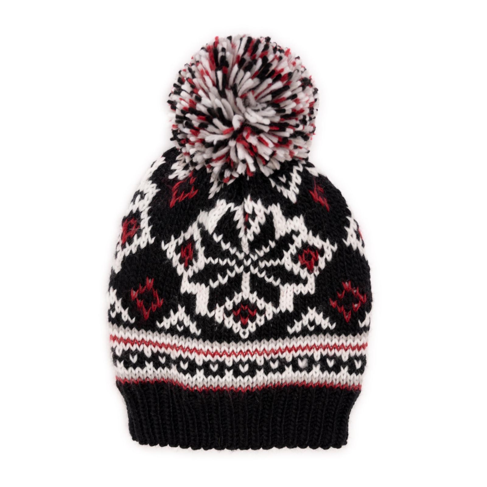 Muk Luks Women's Icelandic Patterned Beanie