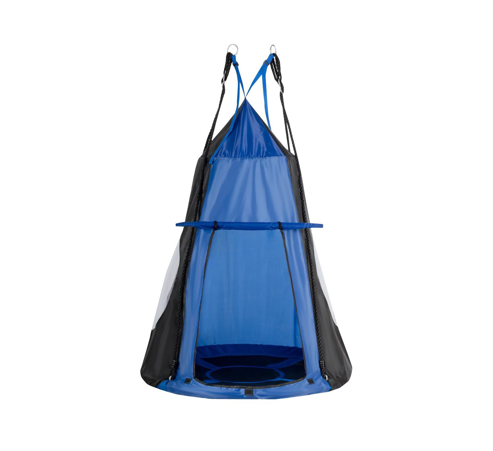 SKONYON Kids 2-in-1 40 Inch Hanging Chair Detachable Swing Tent