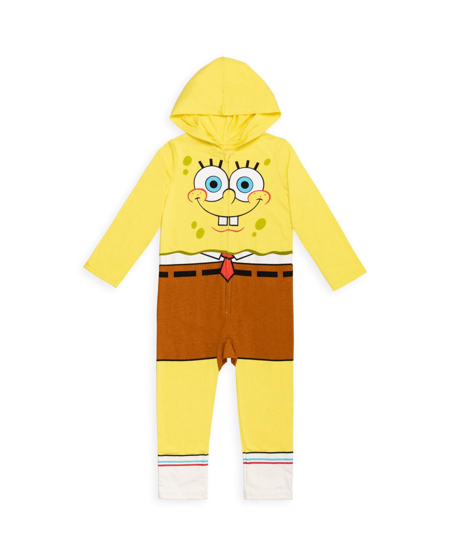 Детский комбинезон SpongeBob SquarePants Nickelodeon Cosplay с капюшоном