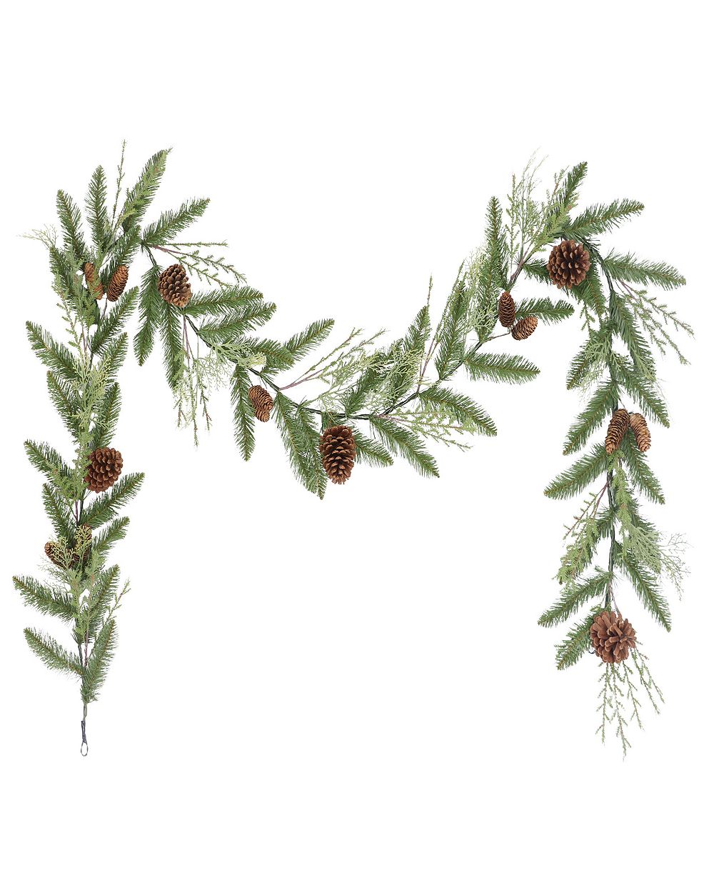Гирлянда Puleo Artificial Cypress 9 ft