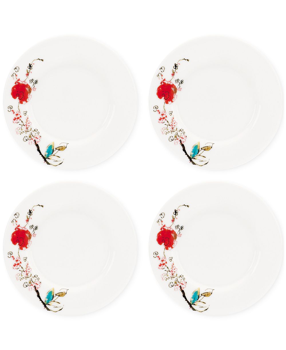 Lenox Chirp Appetizer Plates, Set of 4