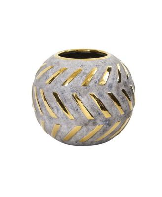 Декоративная круглая ваза из камня Regal Design