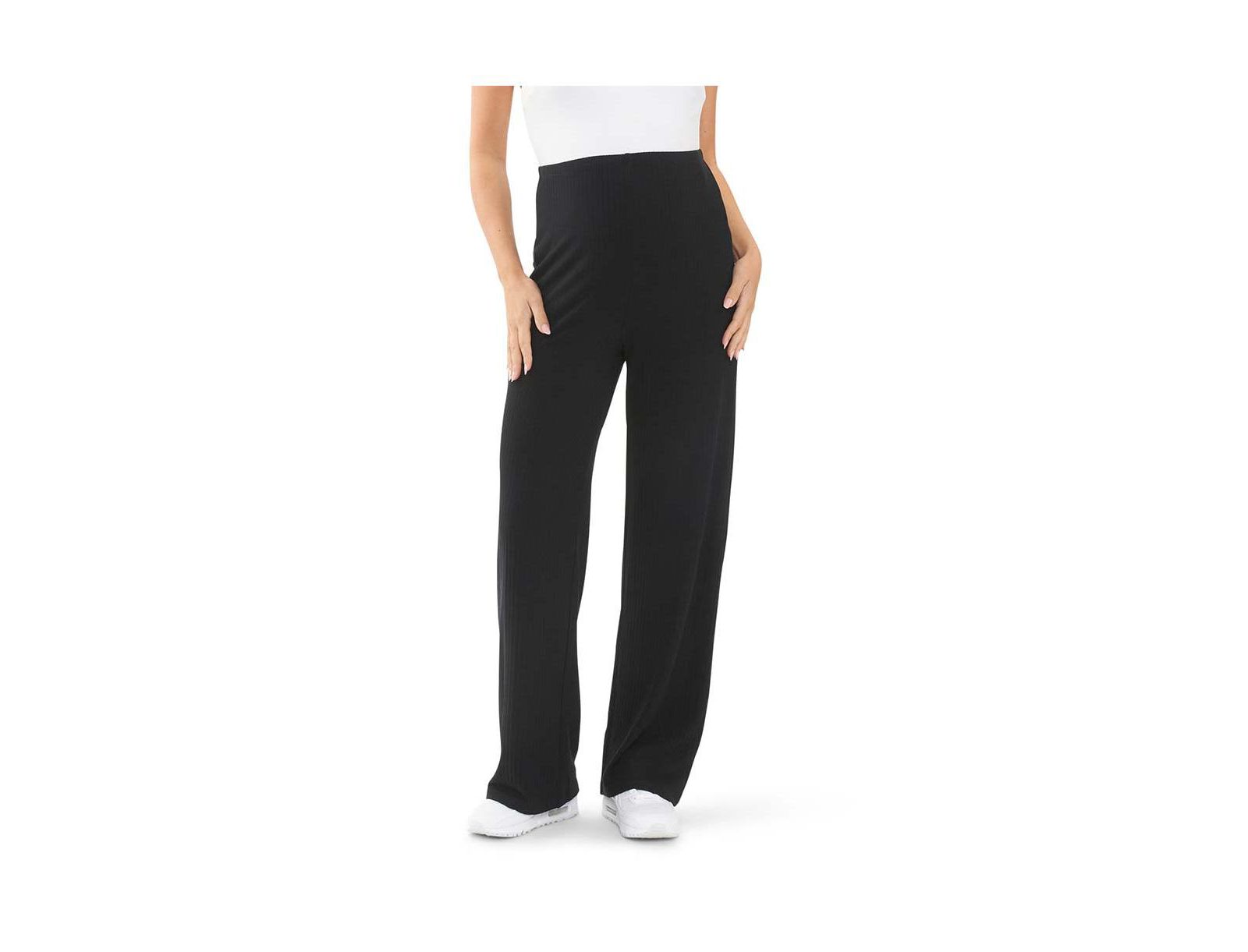 Брюки Ripe Maternity Maternity Cindy Ribbed Pants Black