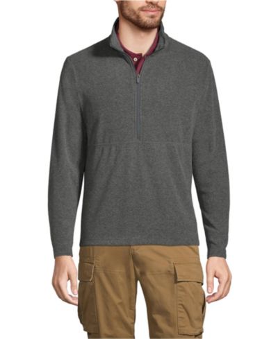 Lands' End Мужская флисовая кофта Thermacheck 100 Quarter Zip