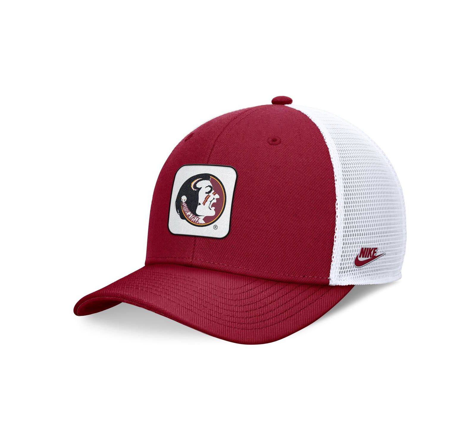 Nike Men's Garnet/White Florida State Seminoles Legacy Rise Mascot Trucker Adjustable