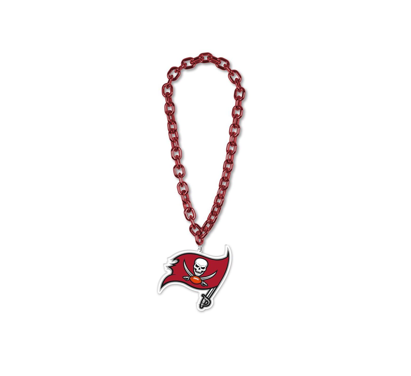 Ожерелье-цепочка Wincraft Tampa Bay Buccaneers Big Chain Logo Plastic