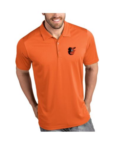 Поло Antigua Men's Orange Baltimore Orioles Tribute