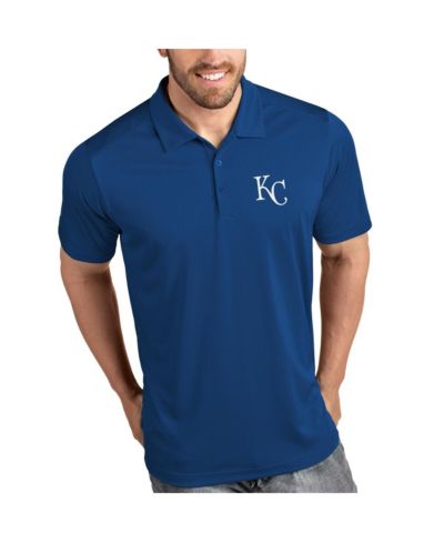 Antigua Men's Royal Kansas City Royals Tribute Polo