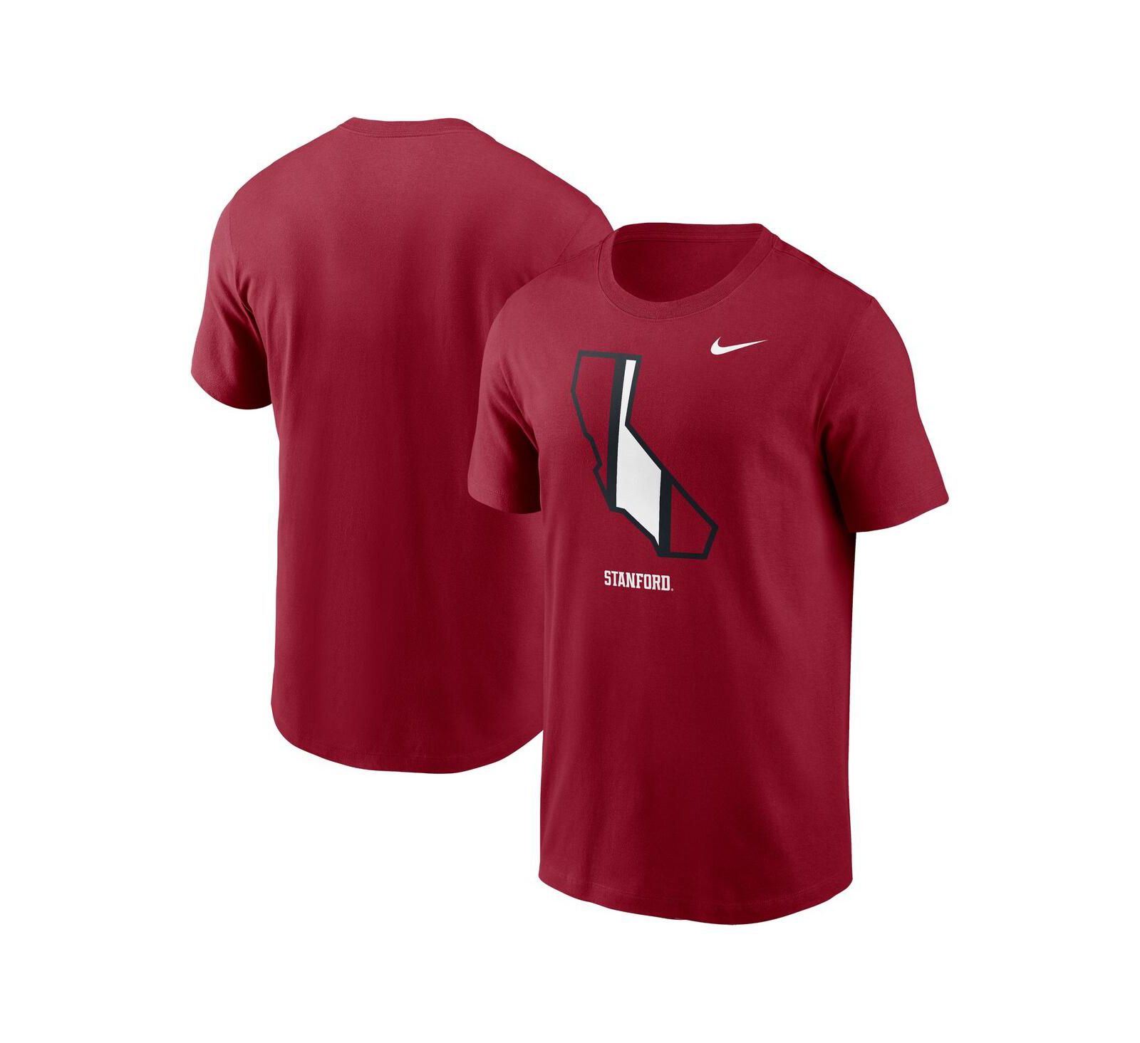 Nike Men's Cardinal Stanford Cardinal Campus State Shape T-Shirt
