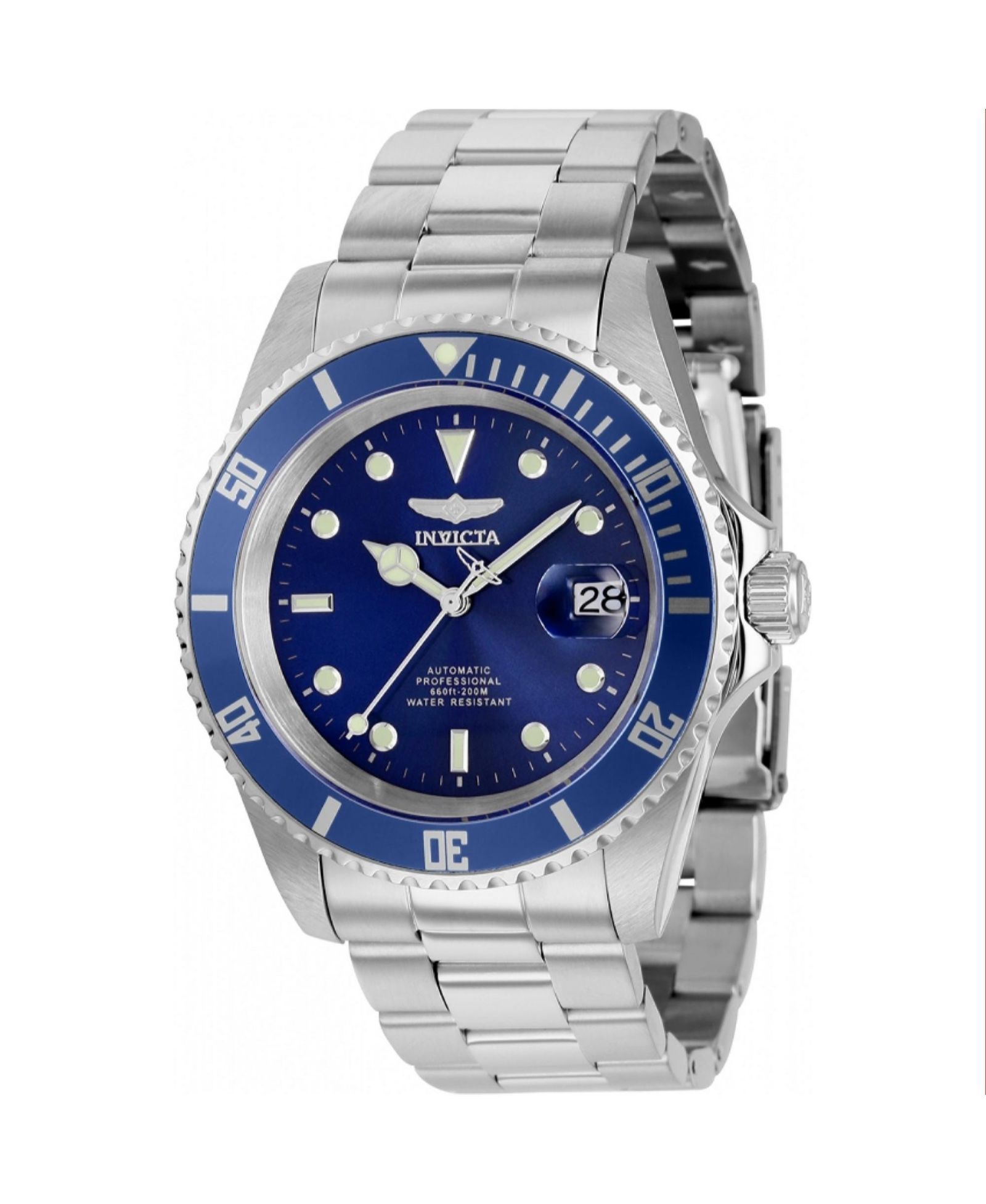 Invicta Men's 9094OBXL Pro Diver  Automatic 3 Hand Blue Dial Watch