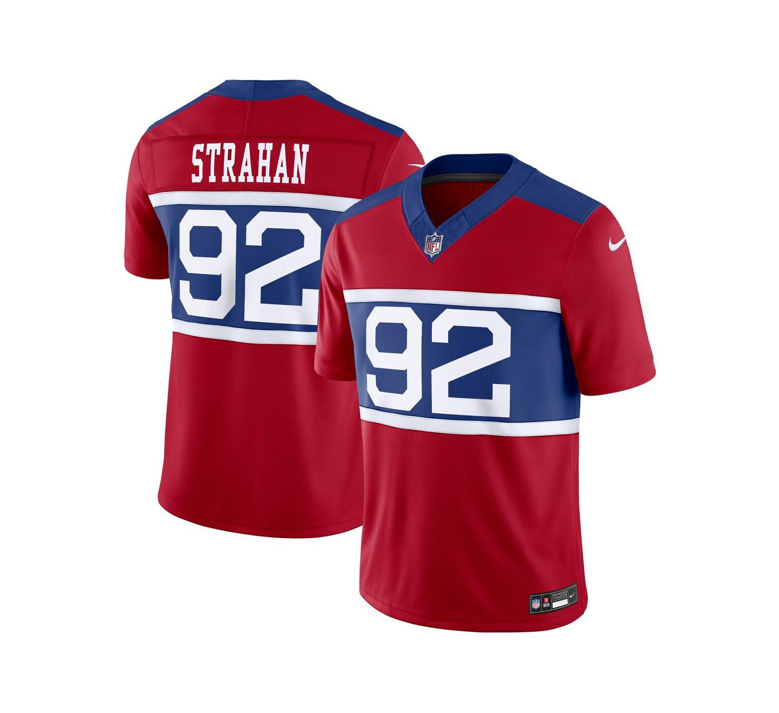 Nike Мужская джерси New York Giants Michael Strahan Limited