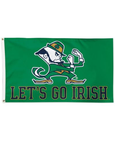 Флаг Wincraft Notre Dame Fighting Irish 3' x 5' Mascot One-Sided
