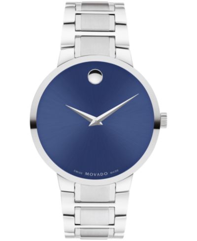 Movado Мужские часы Portfolio Swiss Quartz Stainless Steel 40MM