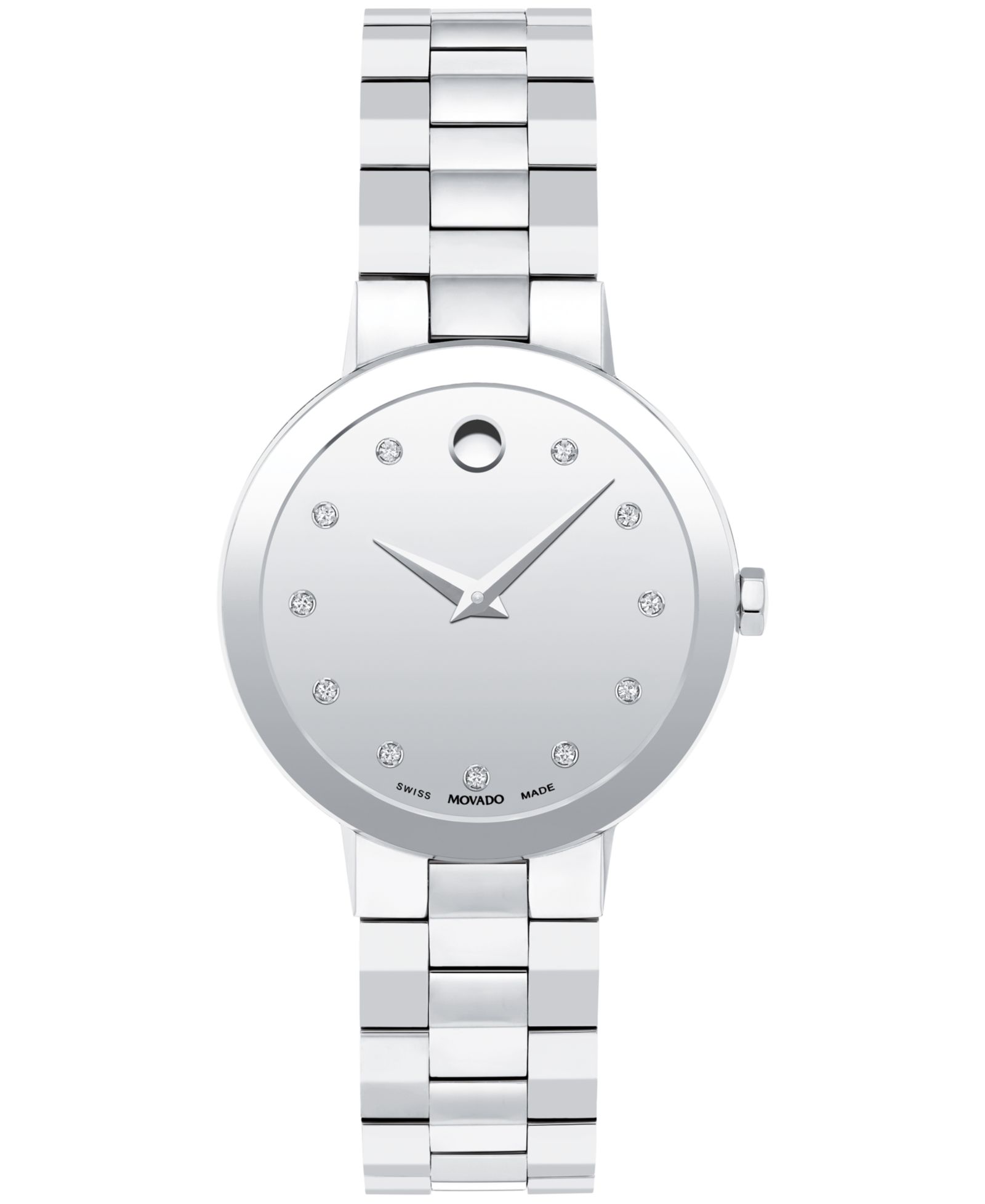 Часы Movado Women's Sapphire Swiss Quartz с бриллиантами