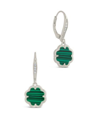 Серьги Sterling Forever Rose Petal Short Drop