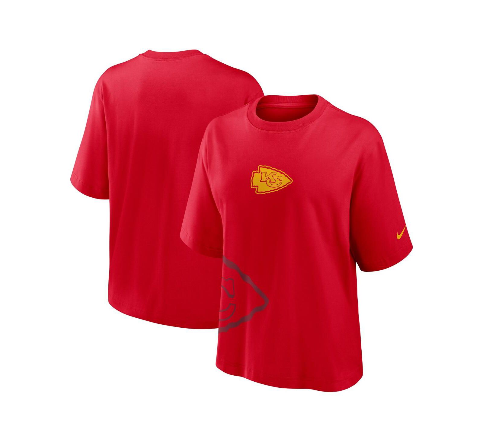 Nike Women's Red Kansas City Chiefs Boxy T-Shirt