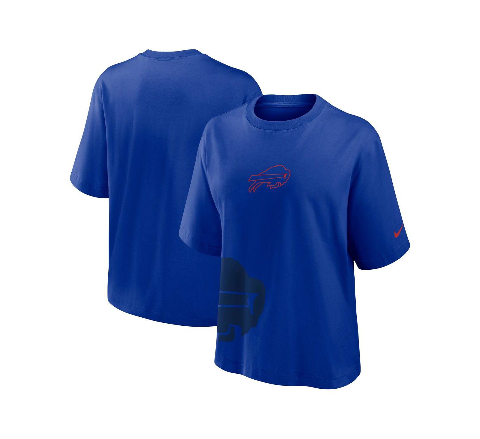 Nike Women's Royal Buffalo Bills Boxy T-Shirt