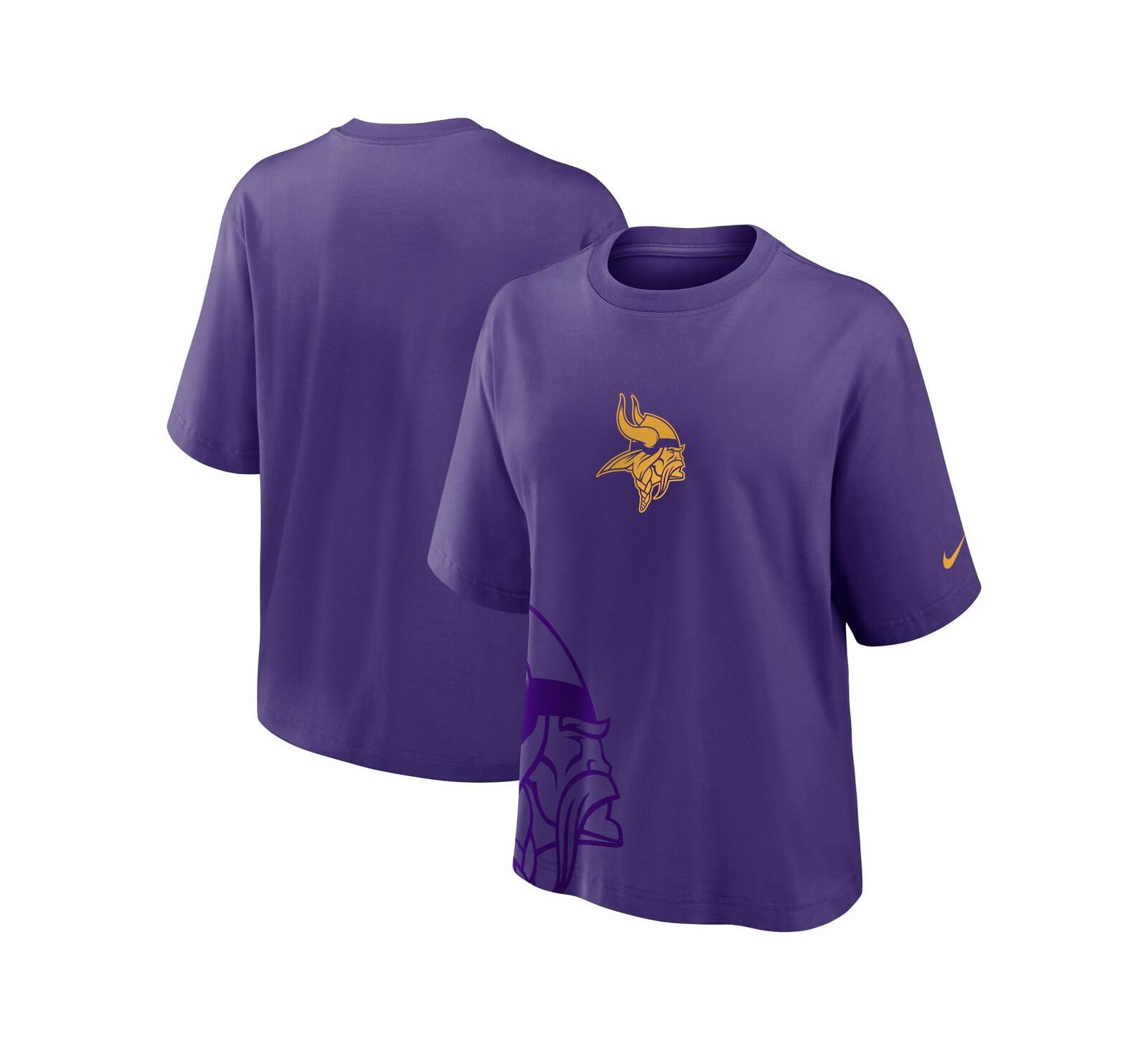 Nike Women's Purple Minnesota Vikings Boxy T-Shirt