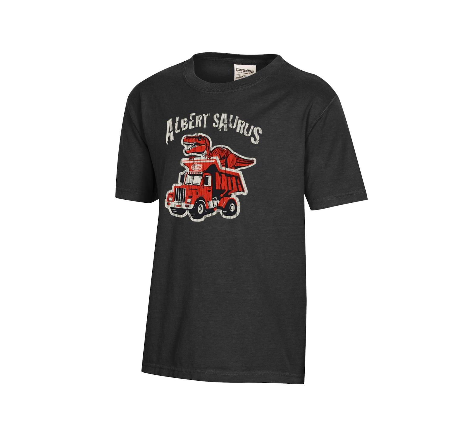 Детская футболка Comfortwash Big Boys and Girls Black Florida Gators Dino Truck