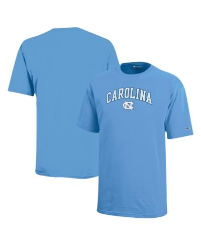 Футболка с логотипом North Carolina Tar Heels цвета каролинского синего для мальчиков и девочек Champion