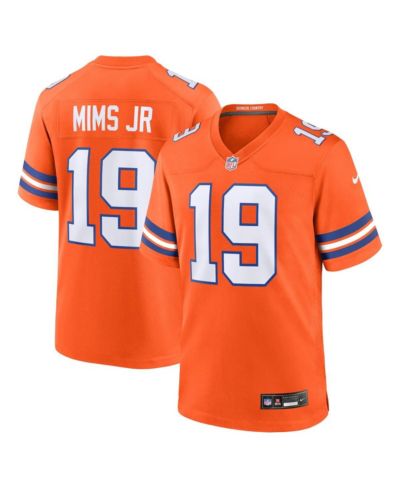 Nike Мужская джерси Marvin Mims Jr Orange Denver Broncos Mile High Collection 1977 Throwback