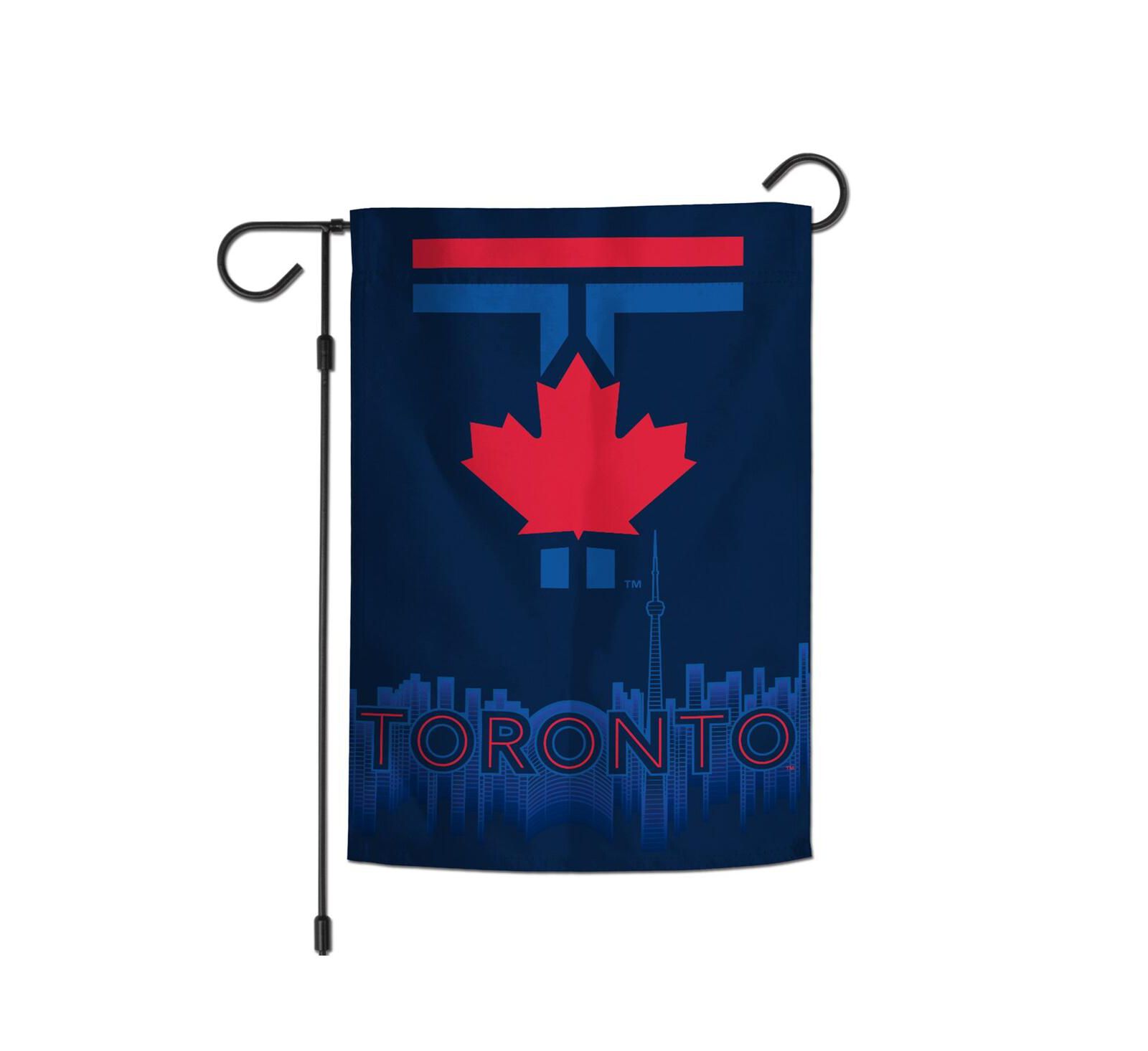 Садовый флаг Wincraft Toronto Blue Jays 2024 City Connect 12" x 18" двухсторонний
