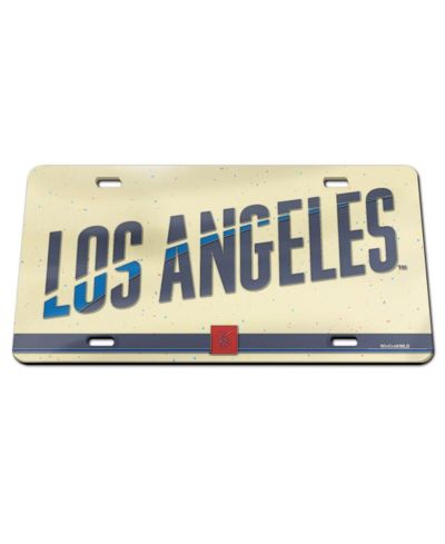 Номерная табличка Wincraft Los Angeles Dodgers 2024 City Connect Laser Cut Acrylic License Plate