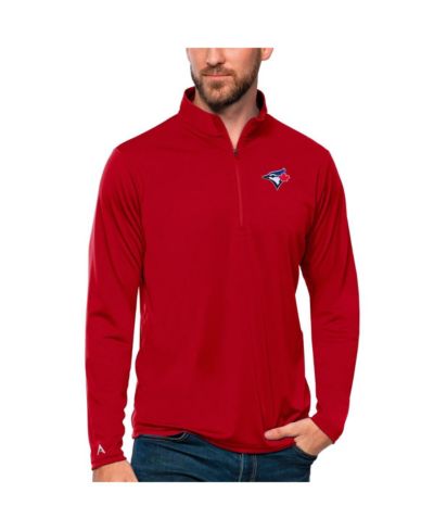 Мужской джемпер Antigua с молнией и принтом Toronto Blue Jays