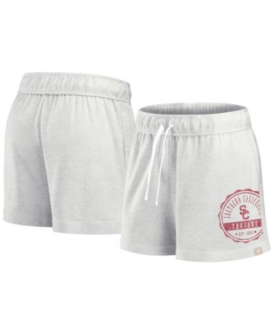 Женские шорты Fanatics USC Trojans Win Badge Oatmeal