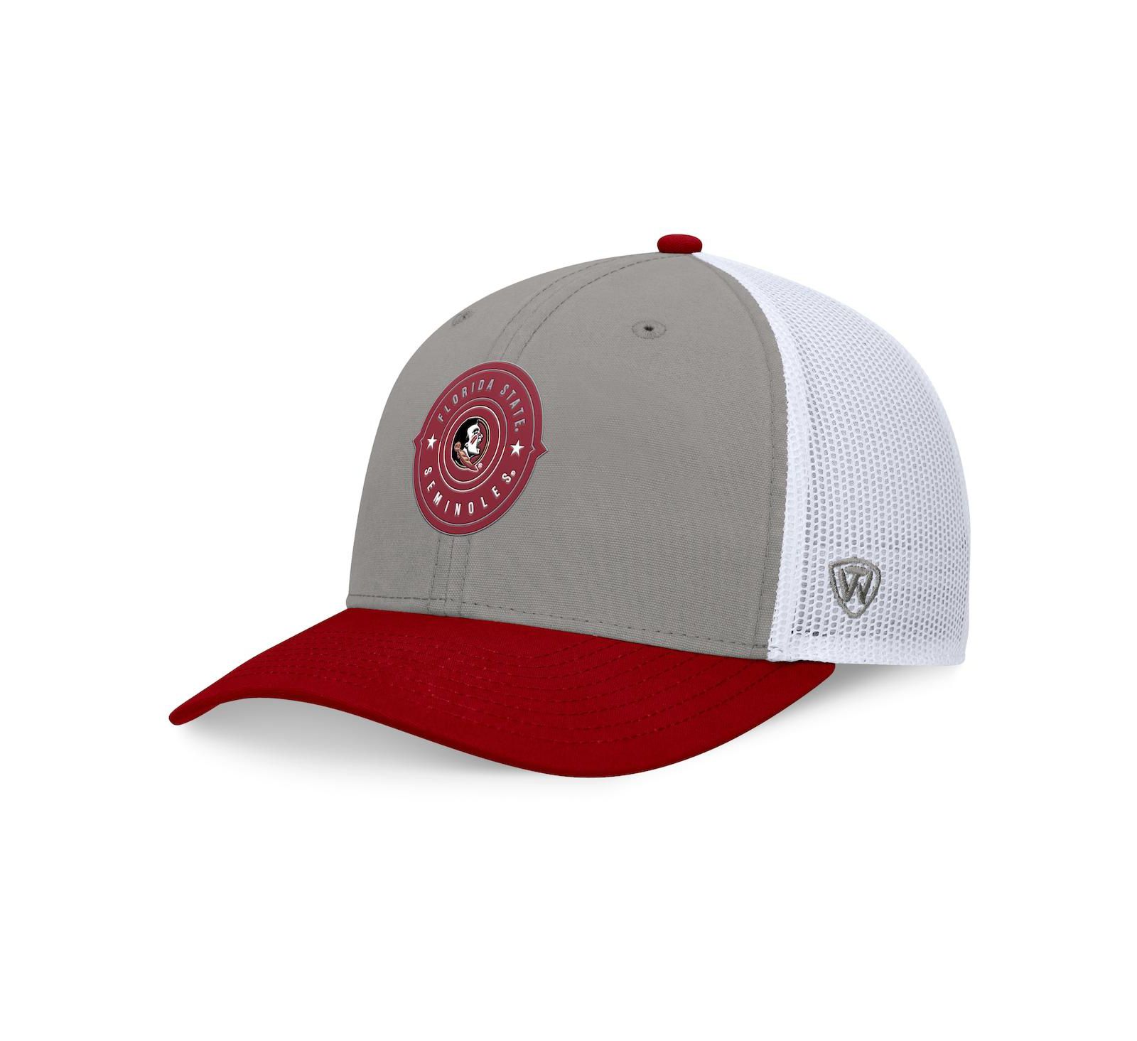 Top of the World Мужская кепка trucker Florida State Seminoles Gray/Garnet