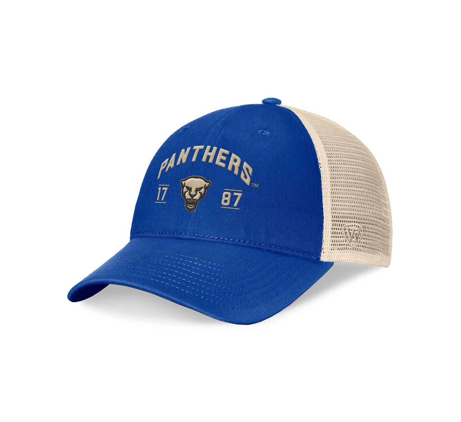 Top of the World Men's Royal Pitt Panthers Heritage Waylon Trucker Adjustable Hat