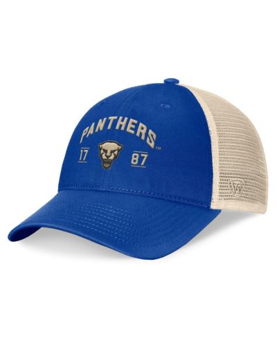 Top of the World Men's Royal Pitt Panthers Heritage Waylon Trucker Adjustable Hat