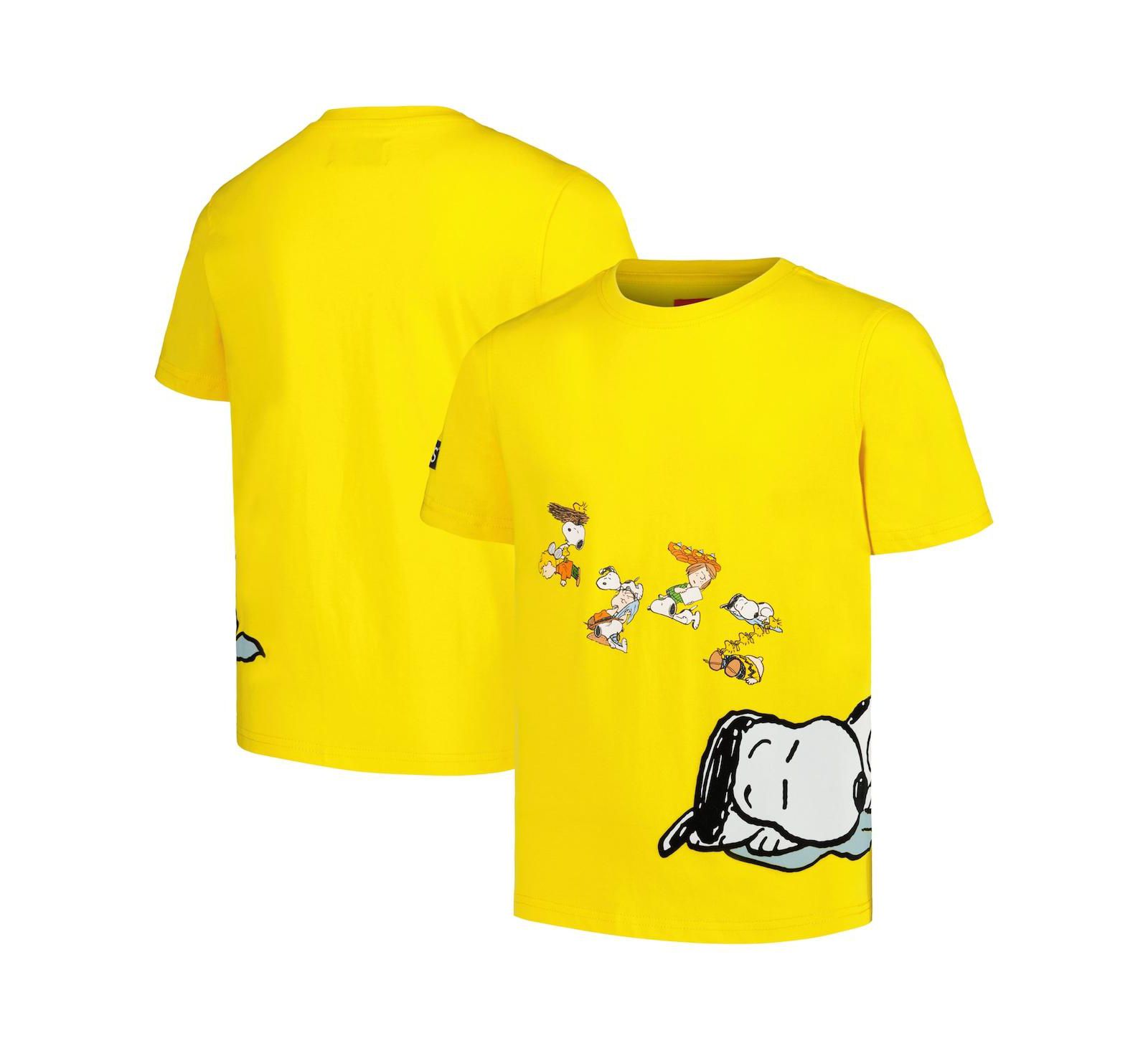 Детская футболка Freeze Max Peanuts Snoopy желтая