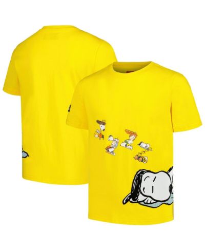 Детская футболка Freeze Max Peanuts Snoopy желтая