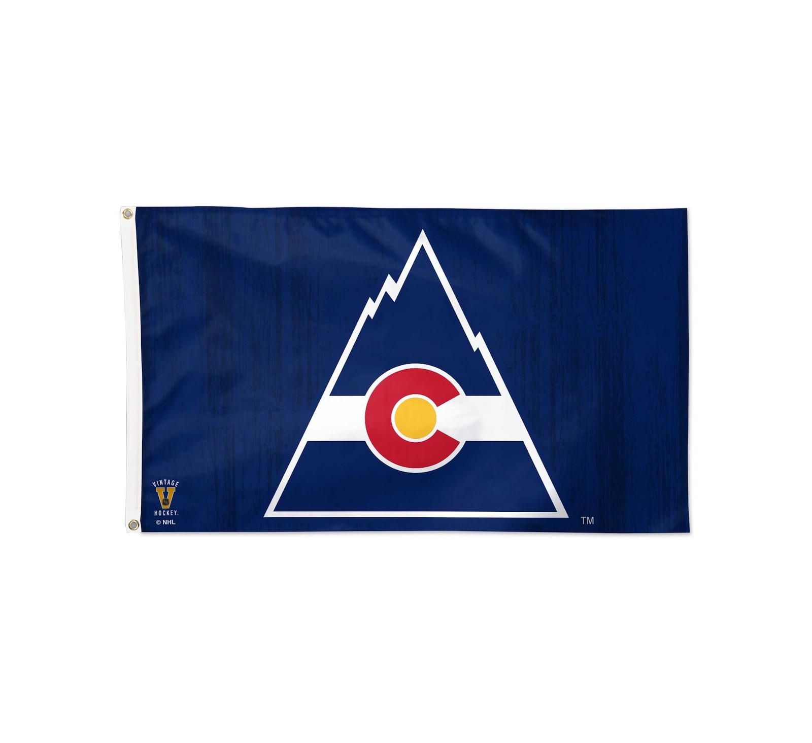 Флаг Wincraft Colorado Avalanche 3’ x 5’ Single-Sided Retro Deluxe
