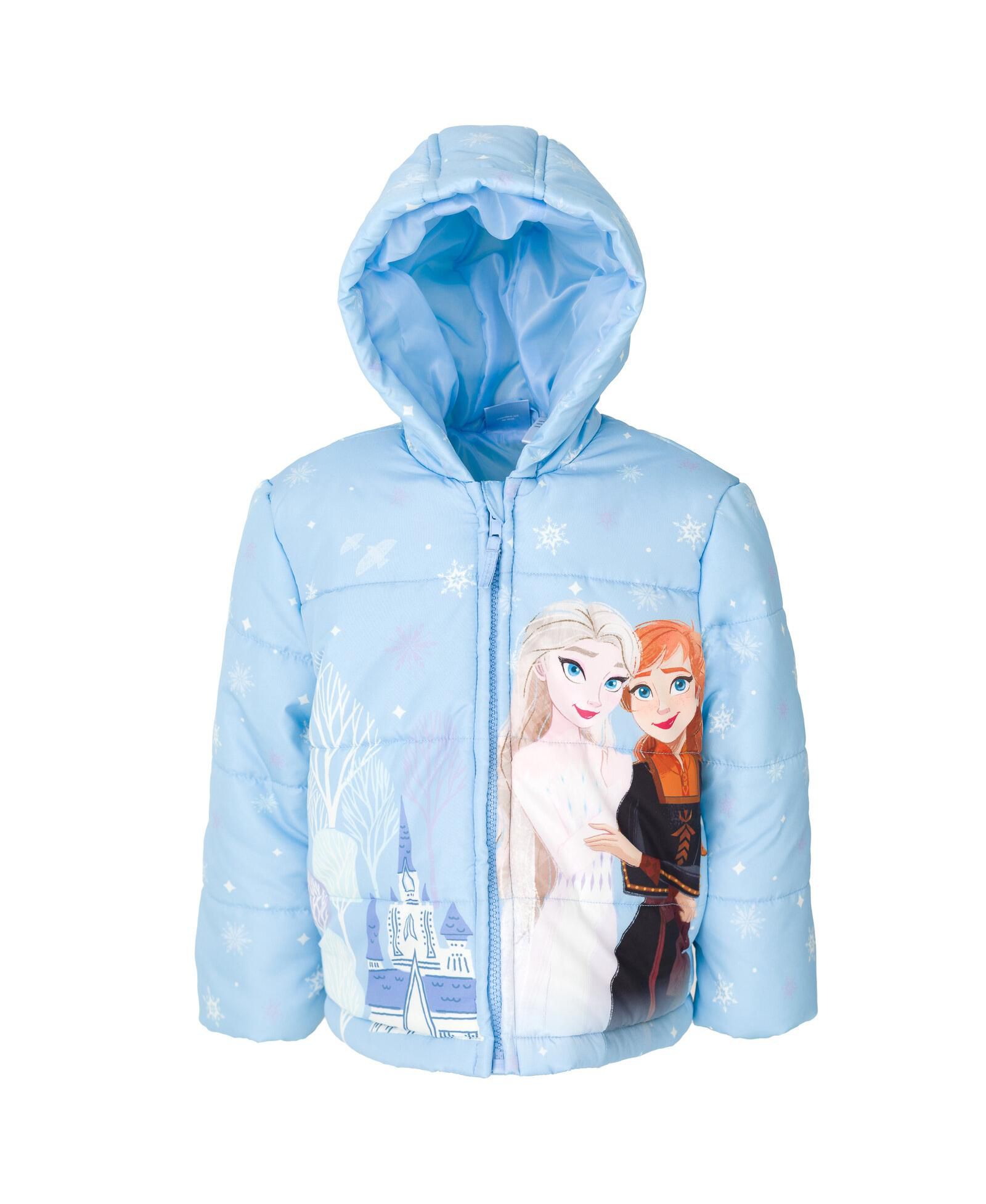 Disney Детский Frozen Zip Up Puffer Jacket